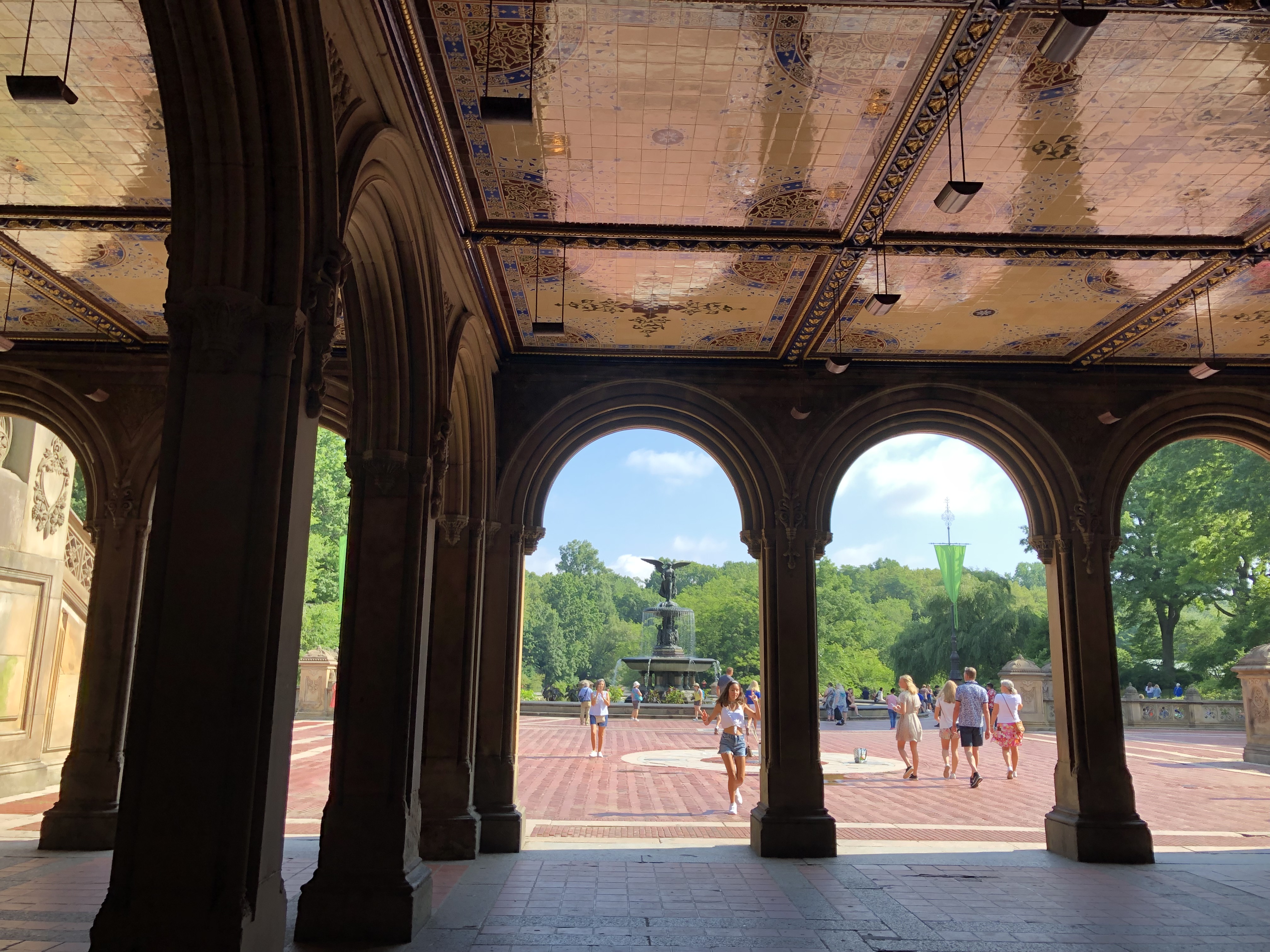 File:Early morning view under Bethesda Terrace, Central Park, NYC.jpg -  Wikipedia